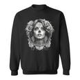 La Catrina Eleganz Elegante Sugar Skull Dame Sweatshirt