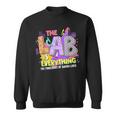 The Lab Is Every Thing Lab Week Laboratory Teachers Womens Sweatshirt