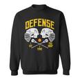 Lacrosse Defense I Hit Take You Drop Lax Player Boys Sweatshirt