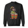 Lässig Reggae Music Rasta Rastafari Reggaeton Jamaica Fan Sweatshirt