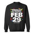 Leap Day Birthday Leap Year Baby Leap Year Birthday Sweatshirt