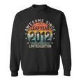Leap Year 12Th Birthday Awesome Since 2012 Vintage Leap Day Sweatshirt
