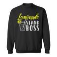 Lemonade Stand Boss Lemon Juice Sweatshirt