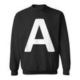 Letter A Sweatshirt