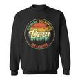 Levi The Man The Myth The Legend Father's Day Sweatshirt