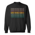 Lgbtq Kiss More Girls Gay Pride Lesbian Pride Month Sweatshirt