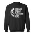 Lion Dad Husband Daddy Protector Hero Fathers Day Sweatshirt