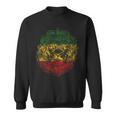 Lion Of Judah Rastafari Roots Rasta Reggae Jamaican Pride Sweatshirt
