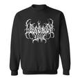 Live Life Laugh Love Death Metal Style Sweatshirt