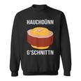 Liver Cheese Meat Cheese Lerberkas Liver Cheese Sweatshirt