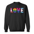 Love Lgbt Pride Ally Lesbian Gay Bisexual Transgender Ally Sweatshirt