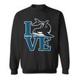 Love Camisa Orca Whale Para Niñas Cute Killer Whale Camisa de entrenamiento