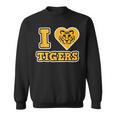 I Love Tigers Tigercat Tiger Sweatshirt