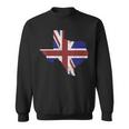 I Love Uk Texas Loves England British American In Tx Sweatshirt