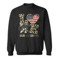 Love Our Veterans Us Military Veterans Day Mens Womens Sweatshirt