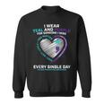 In Loving Memory Semi Colon Suicide Prevention Awareness Sweatshirt