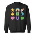 Lucky Cereal Marshmallow Shapes Magically Charms Delicious Sweatshirt