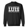 Luis Nombre Gracioso Diciendo Luis Camisa de entrenamiento
