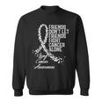 Lung Cancer Awareness Friends Fighter Support Sweatshirt