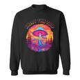 Magic Mushrooms Psychedelic Retro Trip On Shrooms Fungi Men Sweatshirt