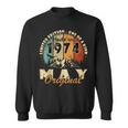 Mai 1974 Limited Edition 50 Jahren Mann Frau Spruch Sweatshirt