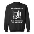 Mal Gewinne Ich Mal Verlieren Die Anderen Chess Chess Game Sweatshirt