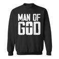 Man Of God I Jesus Sweatshirt