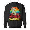 Mckinley Saurus Family Reunion Last Name Team Custom Sweatshirt