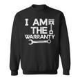 Mechanic I Am The Warranty Car Auto Technician Men Sweatshirt