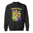 Meowdi Gras Mardi Gras Cat Lover New Orleans Louisiana Usa Sweatshirt