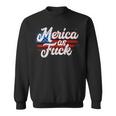 Merica 4Th Of July Usa Patriotic Af Sweatshirt