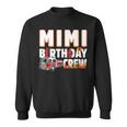 Mimi Birthday Crew Fire Truck Firefighter Sweatshirt