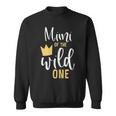 Mimi Of The Wild One 1St Birthday First Thing Matching Sweatshirt