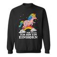 Mir Egal Ich Bin Ein Unicorn Fun Sweatshirt