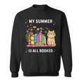 Mon Été Est Réservé Pour Les Amoureux Des Chats Et Des Livres Sweater e
