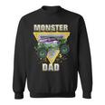 Monster Truck Dad Fathers Day Monster Truck Are My Jam Sweatshirt