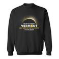 Montgomery Vermont Vt Total Solar Eclipse 2024 Sweatshirt