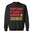 Movie Birthday Night Party Pajama Slumber Popcorn Cinema Sweatshirt