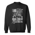 Mud Sweat And Freedom Patriotic American Offroad Sxs Utv Sweatshirt