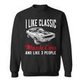 Muscle Car American Classic Muscle Racing Enthusiast Sweatshirt