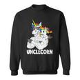Muscle Unicorn Uncle Unclecorn Uncle With Niece Sweatshirt