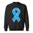 National Foster Care Month Blue Ribbon In Corner Sweatshirt