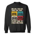 I Need One More Car Lover Jdm Car Guy Car Enthusiast Sweatshirt