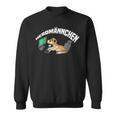 Nerdmännchen Programmer Gaming Meerkat Gamer Sweatshirt