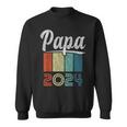 Neuer Papa Frischgebackener Papa Papa 2024 Sweatshirt