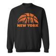 New York City Skyline New York Basketball Fan Jersey Sweatshirt