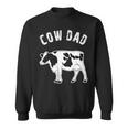 Niedliche Kuh Papa Illustration Liebhaber Landwirt Für Sweatshirt