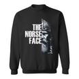 The Norse Face Viking Warrior Face Sweatshirt