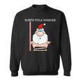 North Pole Dancer Christmas Santa Sweatshirt