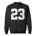 Number 23 Numbered Vintage 23Rd Years Old Birthday Sweatshirt